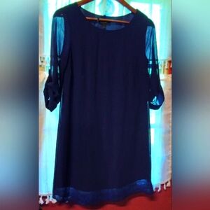 BXC  simple chiffon dress